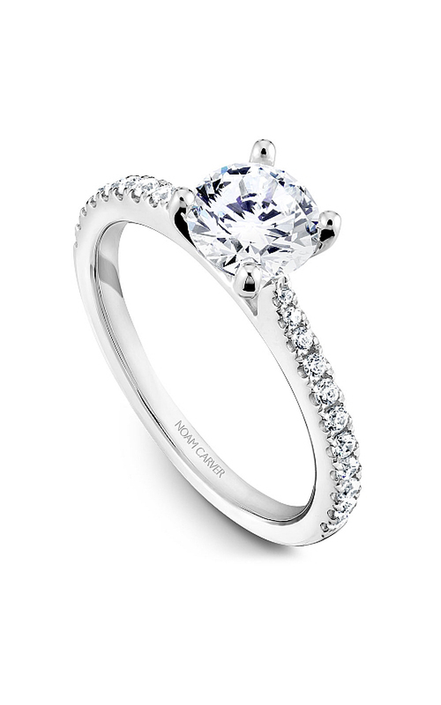 Noam Carver Solitaire Engagement Ring R046-01A