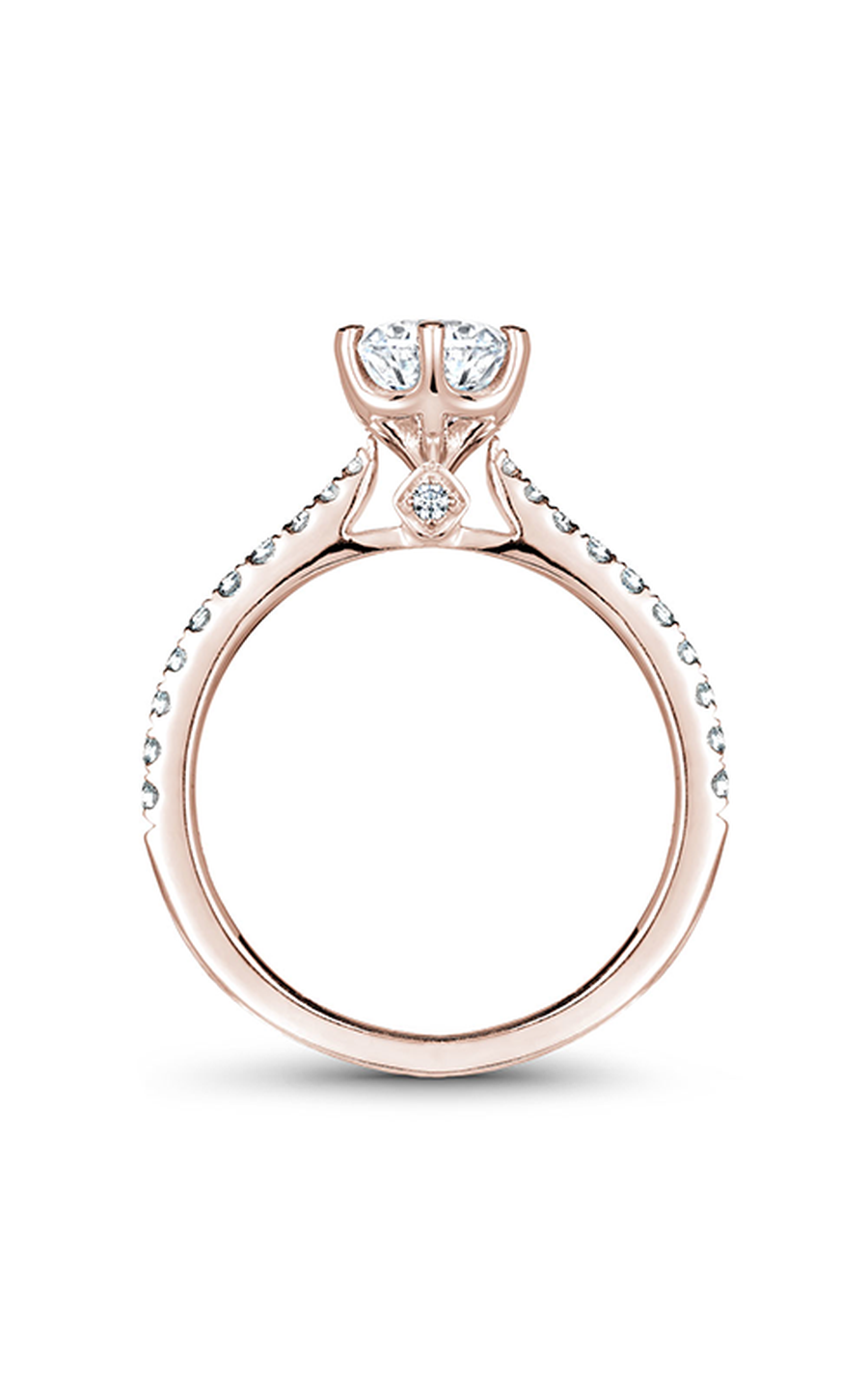 Noam Carver Solitaire Engagement Ring B142-17RA