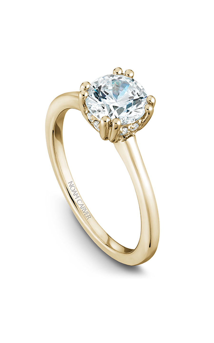 Noam Carver Solitaire Engagement Ring B004-04YA