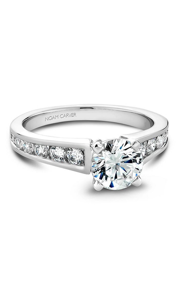 Noam Carver Solitaire Engagement Ring B006-01WM