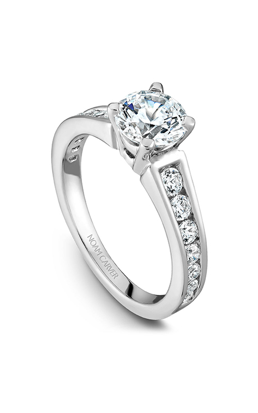 Noam Carver Solitaire Engagement Ring B006-01WM