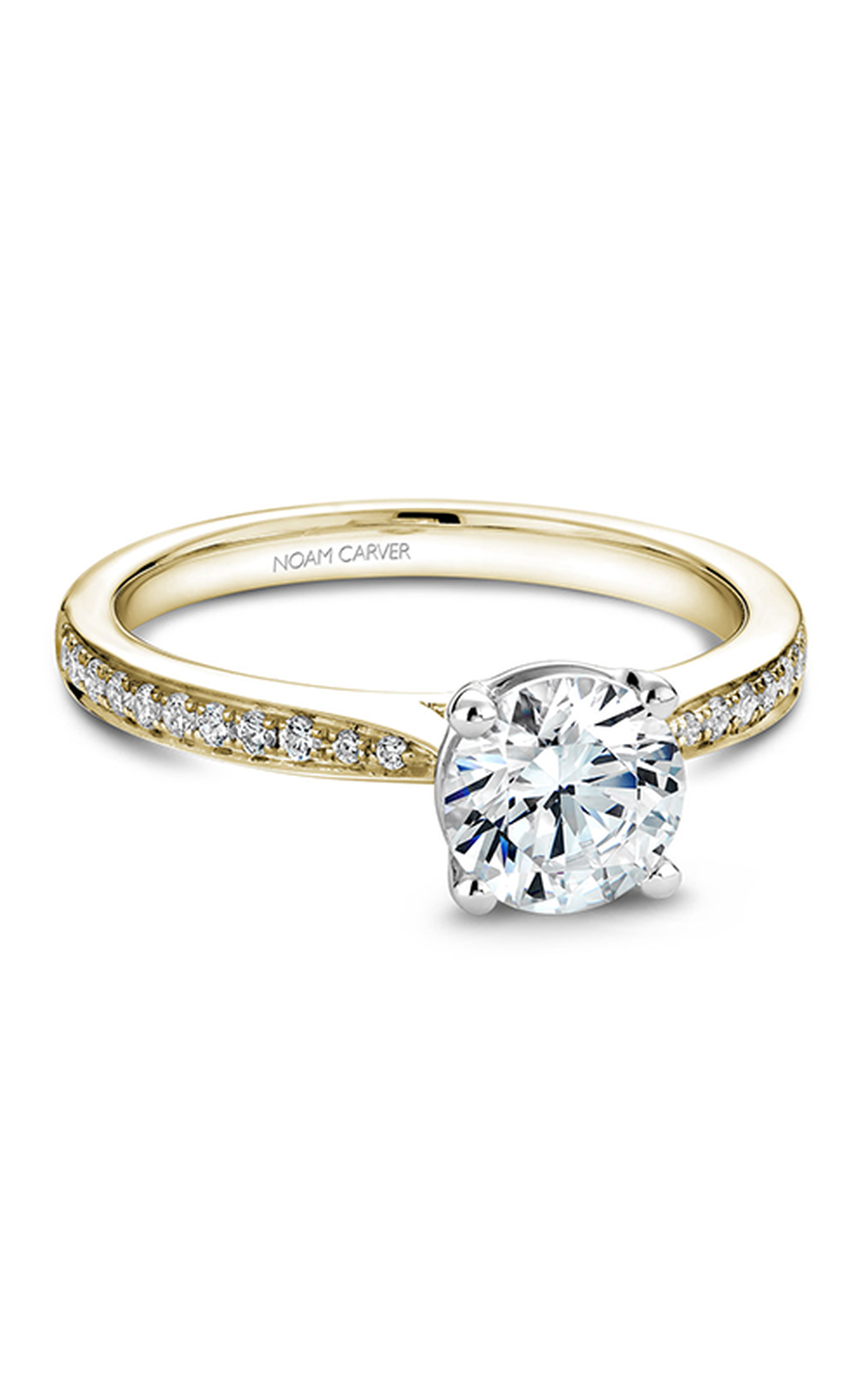 Noam Carver Solitaire Engagement Ring B018-02YWA