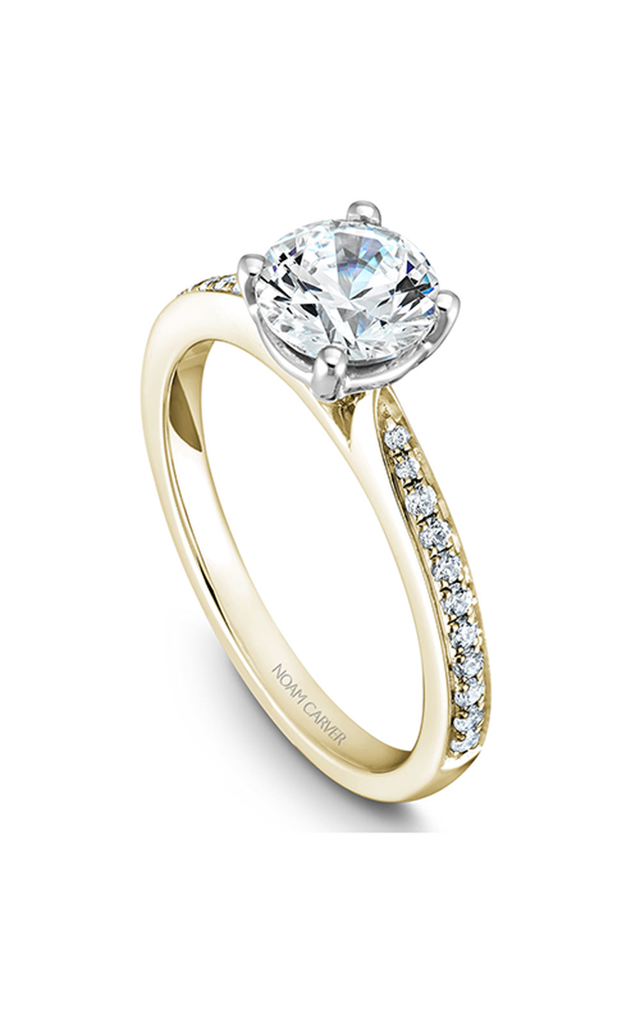 Noam Carver Solitaire Engagement Ring B018-02YWA