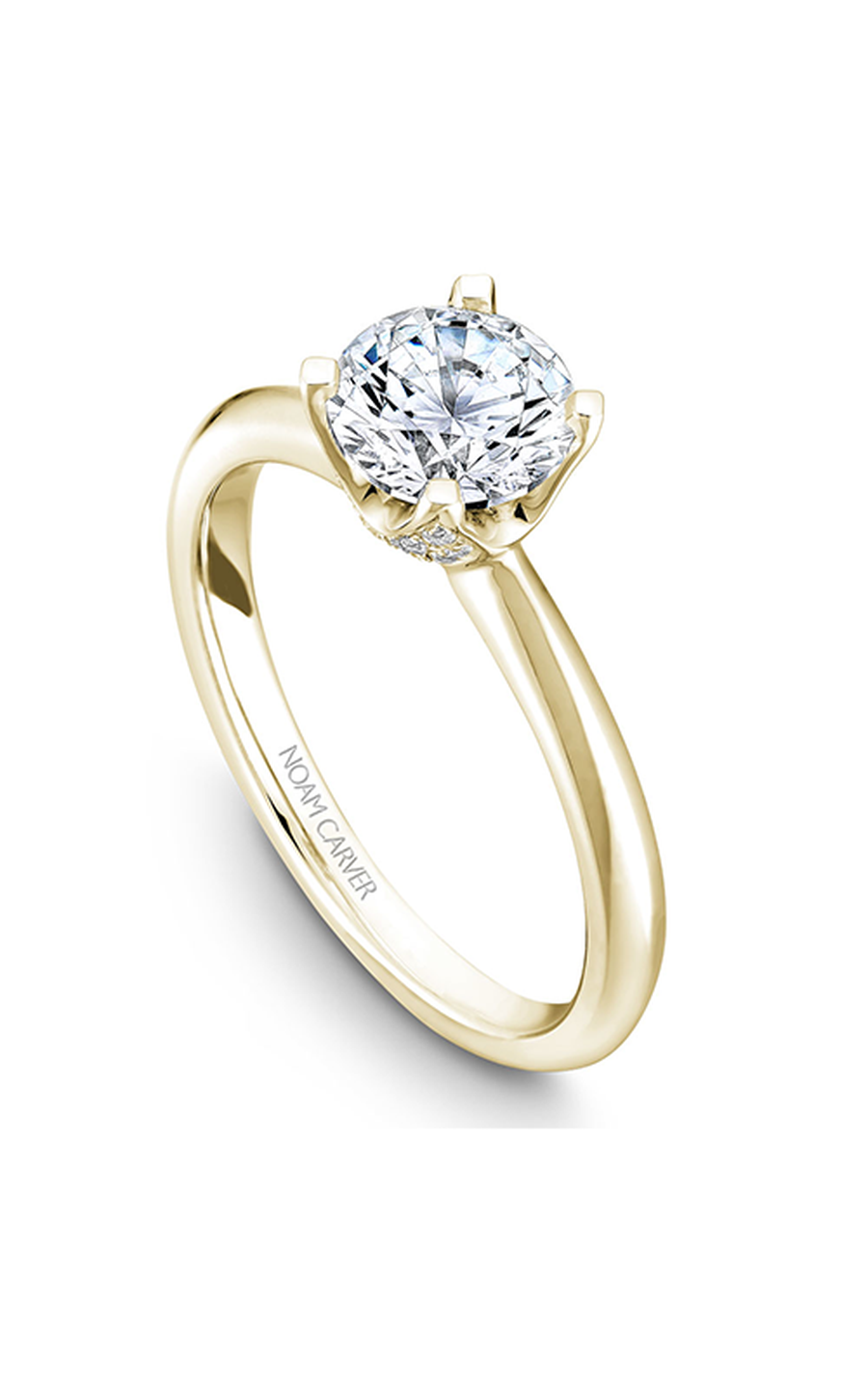 Noam Carver Solitaire Engagement Ring B027-03YA