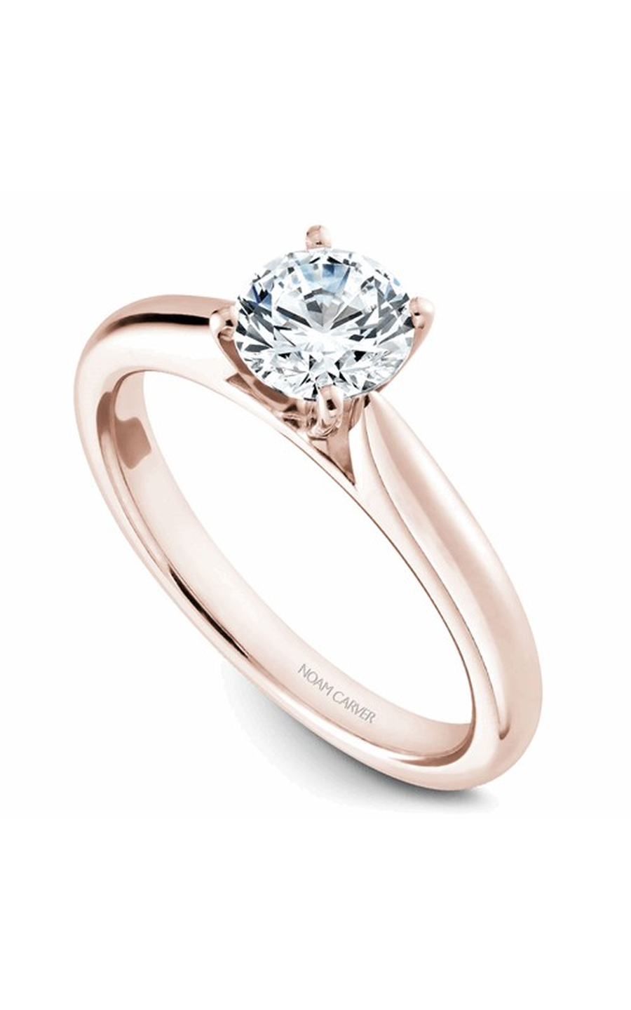 Noam Carver Solitaire Engagement Ring B190-01RA