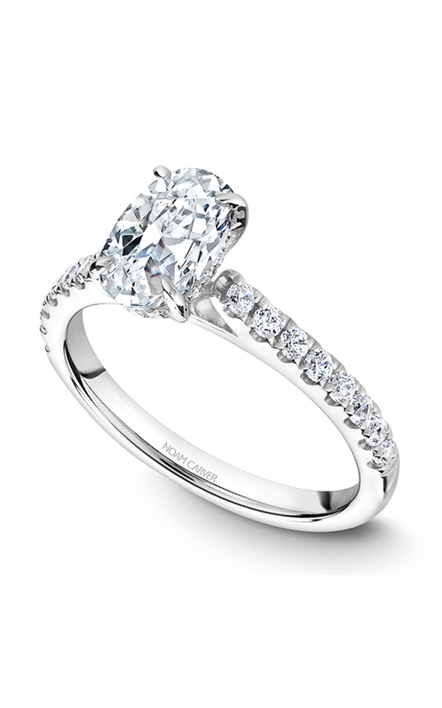 Noam Carver Solitaire Engagement Ring B238-02A