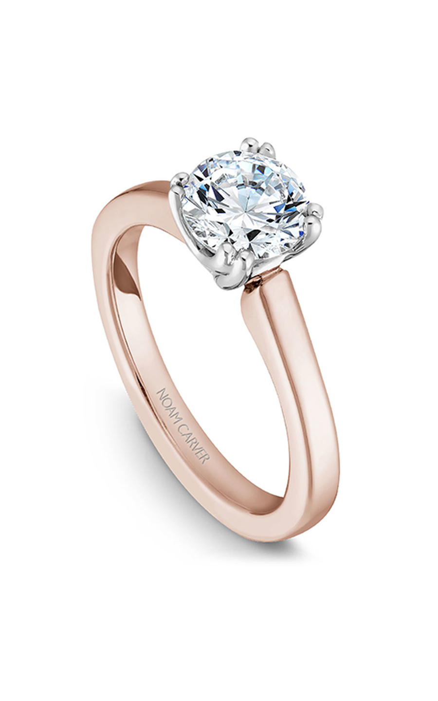 Noam Carver Solitaire Engagement Ring B001-02RWA