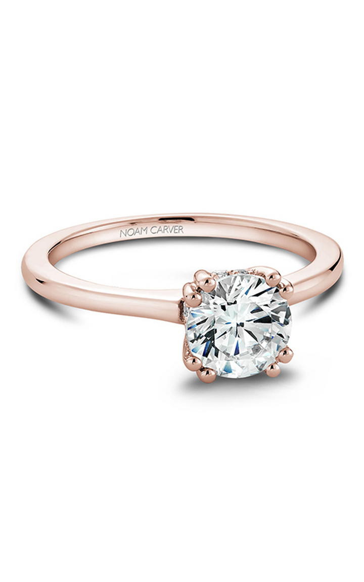 Noam Carver Solitaire Engagement Ring B004-04RA