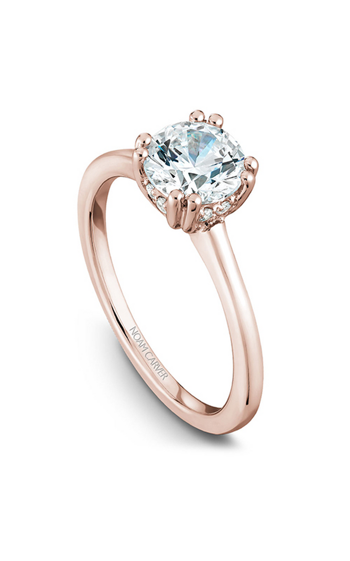 Noam Carver Solitaire Engagement Ring B004-04RA