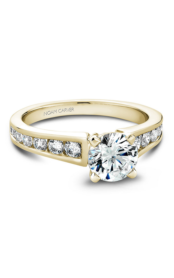 Noam Carver Solitaire Engagement Ring B006-01YA