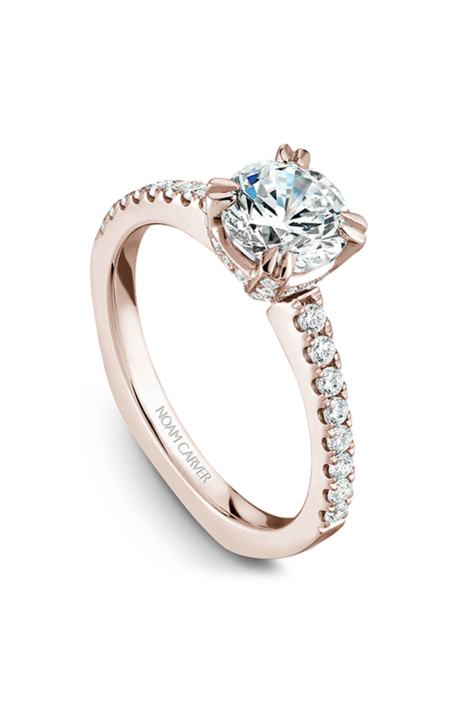 Noam Carver Solitaire Engagement Ring B009-01RA