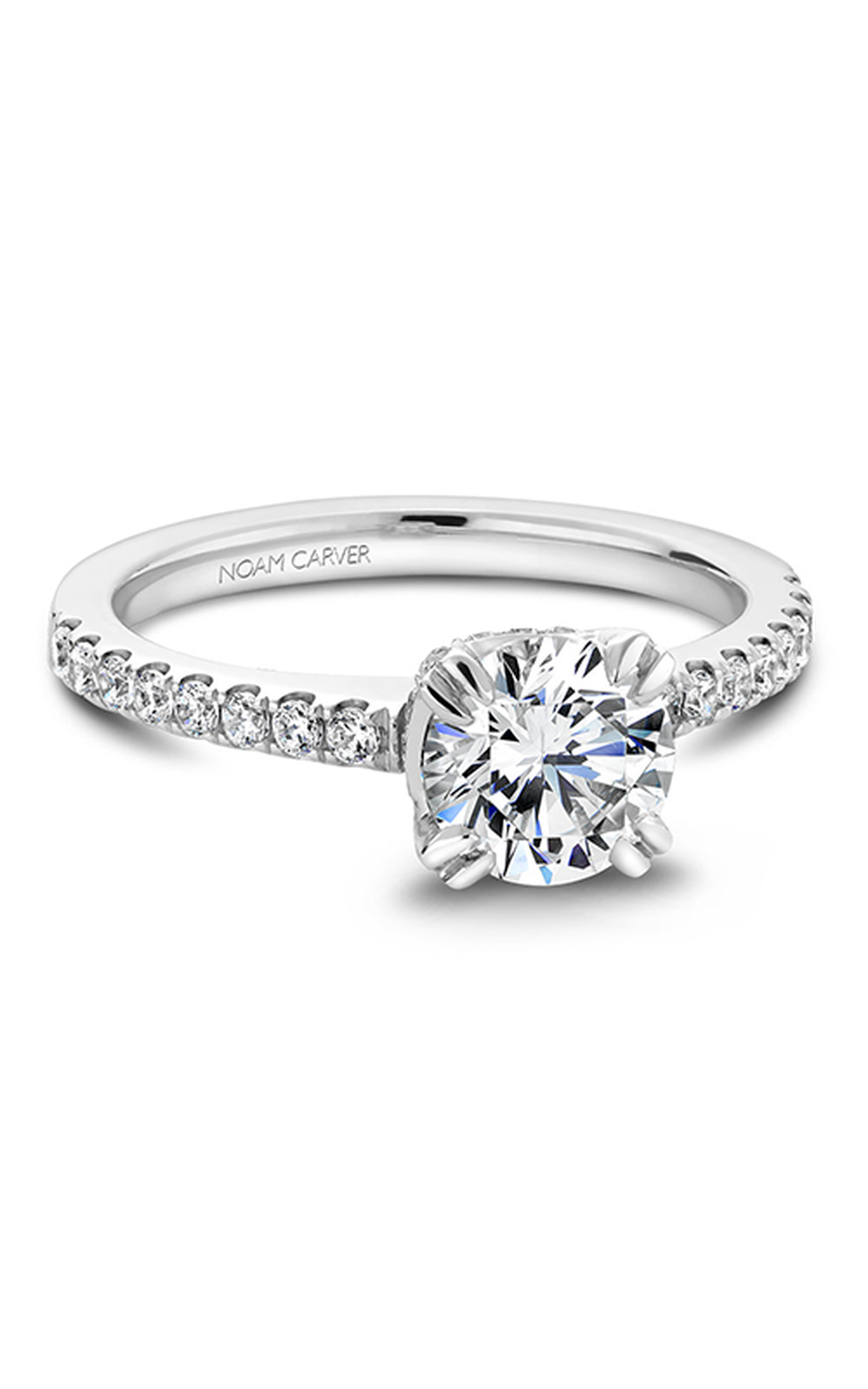 Noam Carver Solitaire Engagement Ring B009-01A