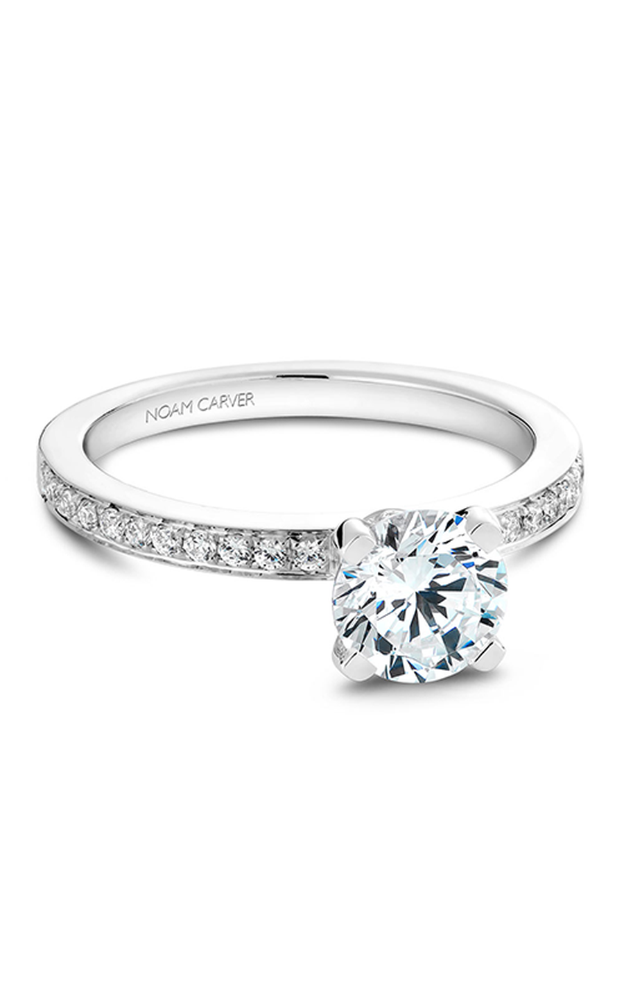 Noam Carver Solitaire Engagement Ring B012-01A