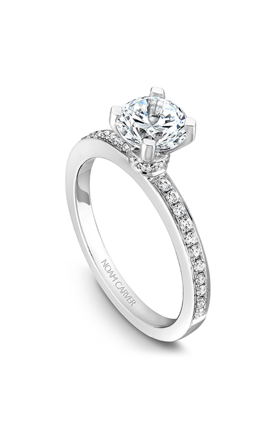 Noam Carver Solitaire Engagement Ring B012-01A