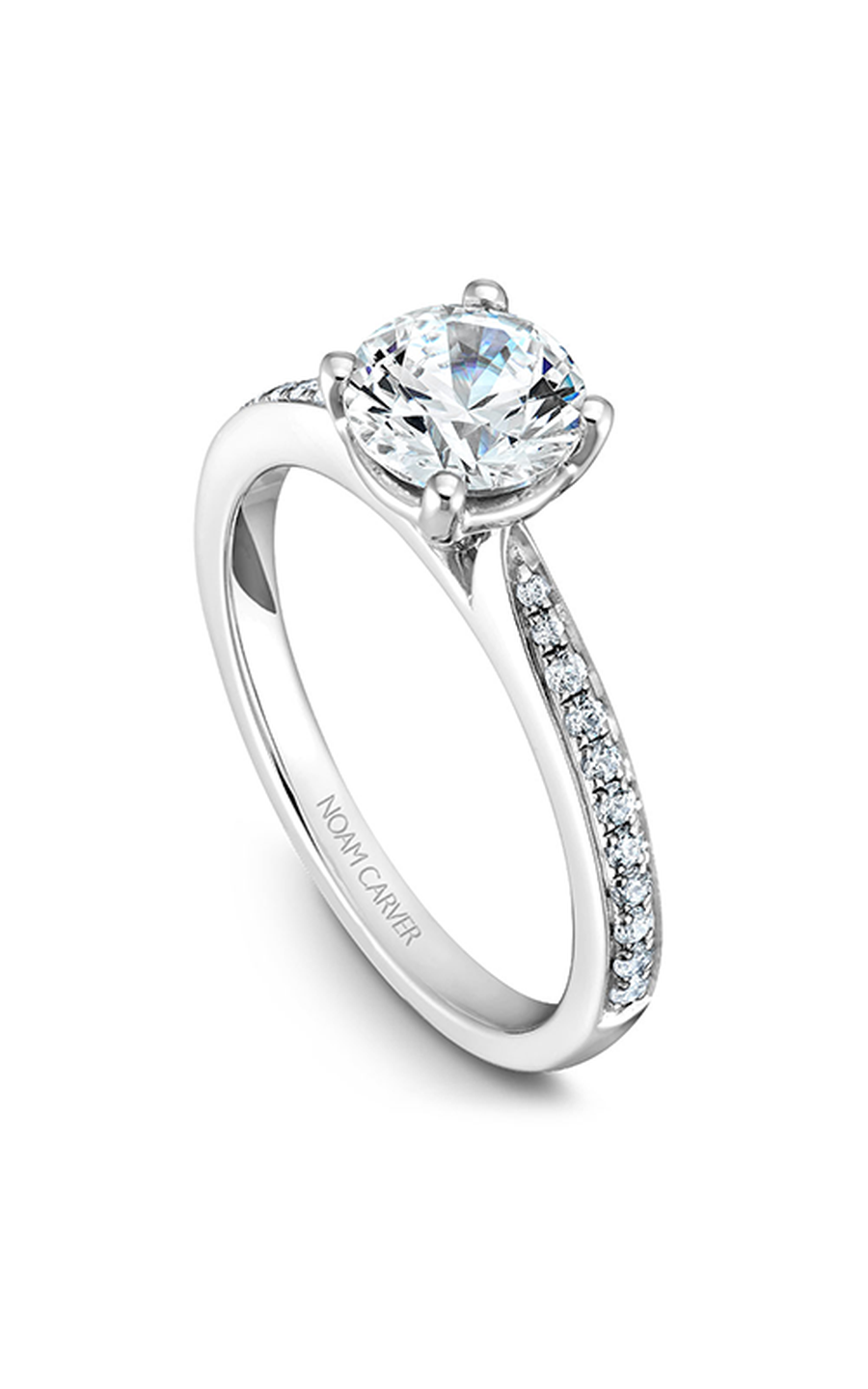 Noam Carver Solitaire Engagement Ring B018-02A