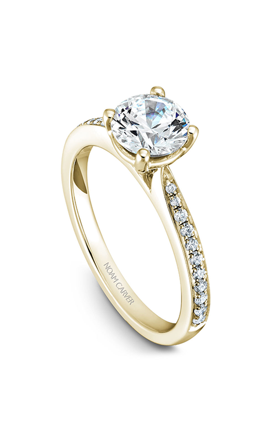 Noam Carver Solitaire Engagement Ring B018-02YA