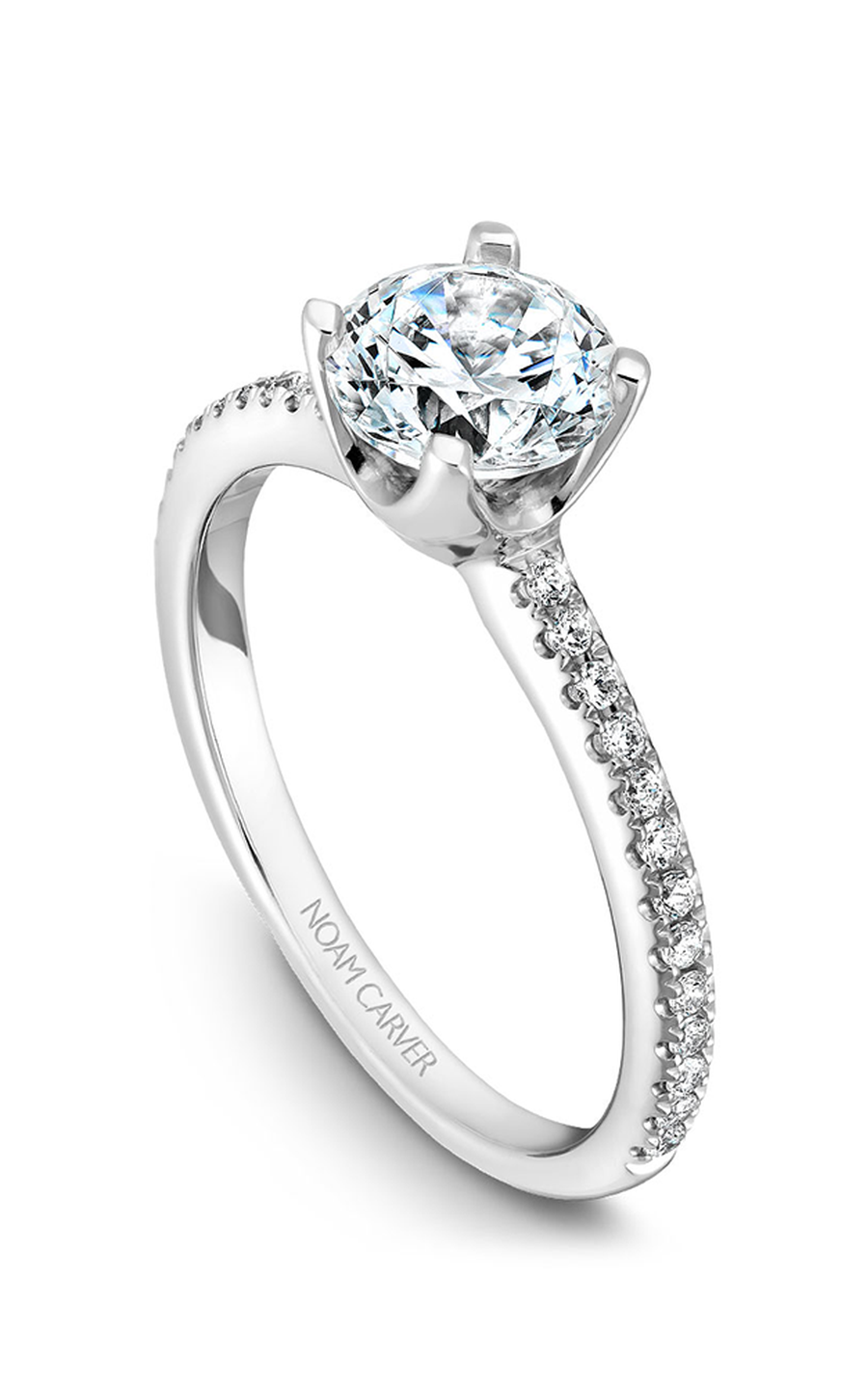 Noam Carver Solitaire Engagement Ring B027-02A