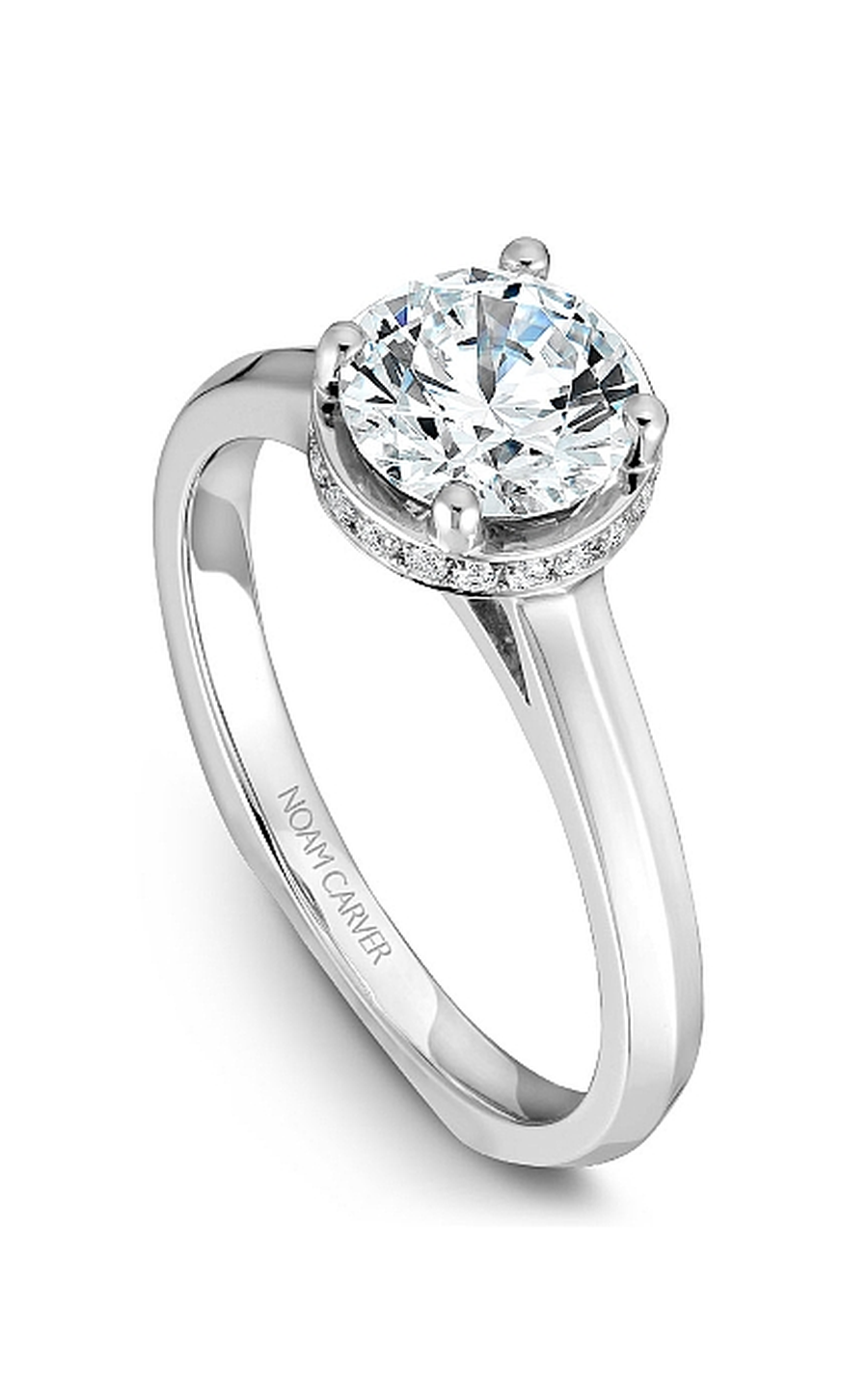 Noam Carver Solitaire Engagement Ring B040-01A