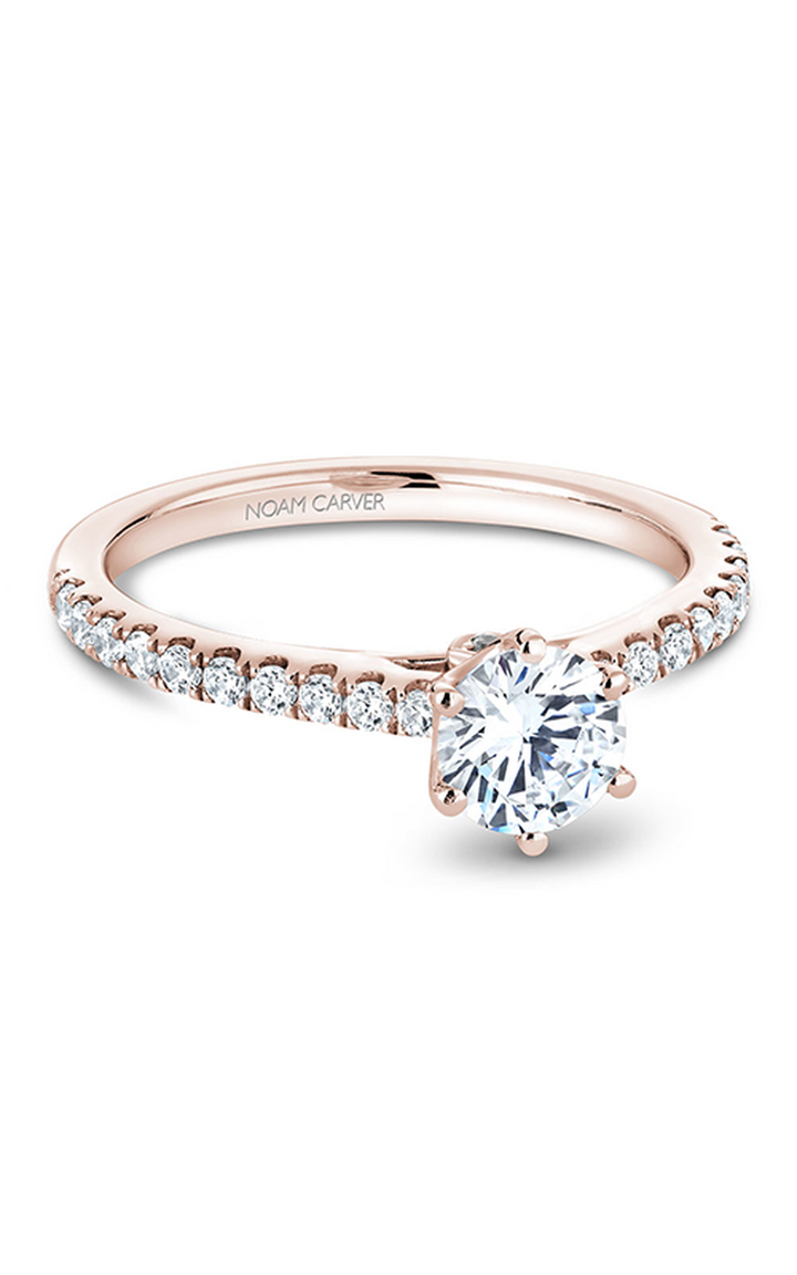 Noam Carver Solitaire Engagement Ring B142-17RA