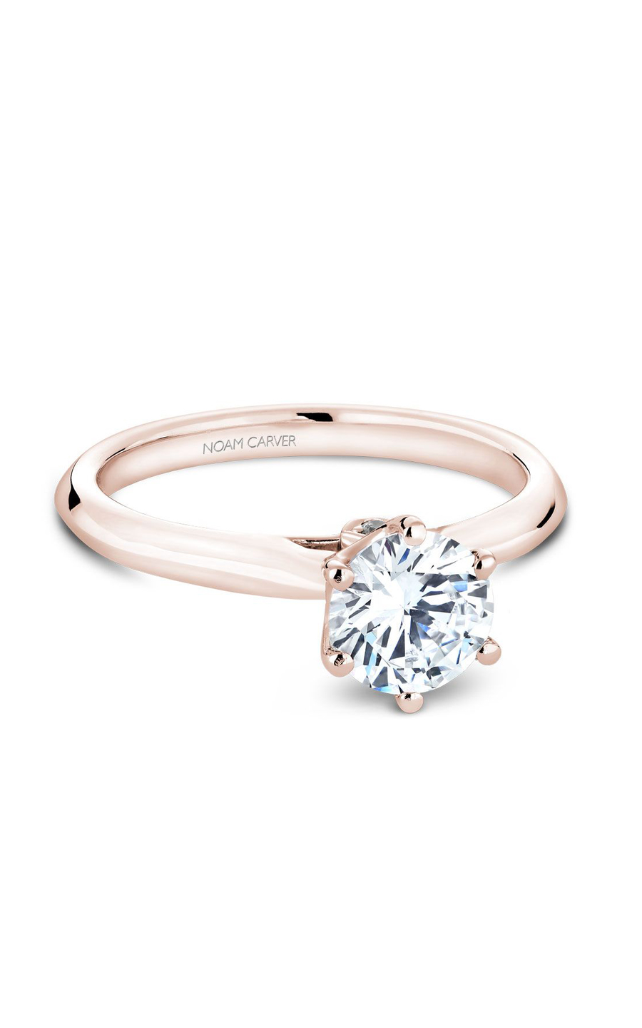 Noam Carver Solitaire Engagement Ring B143-17RA