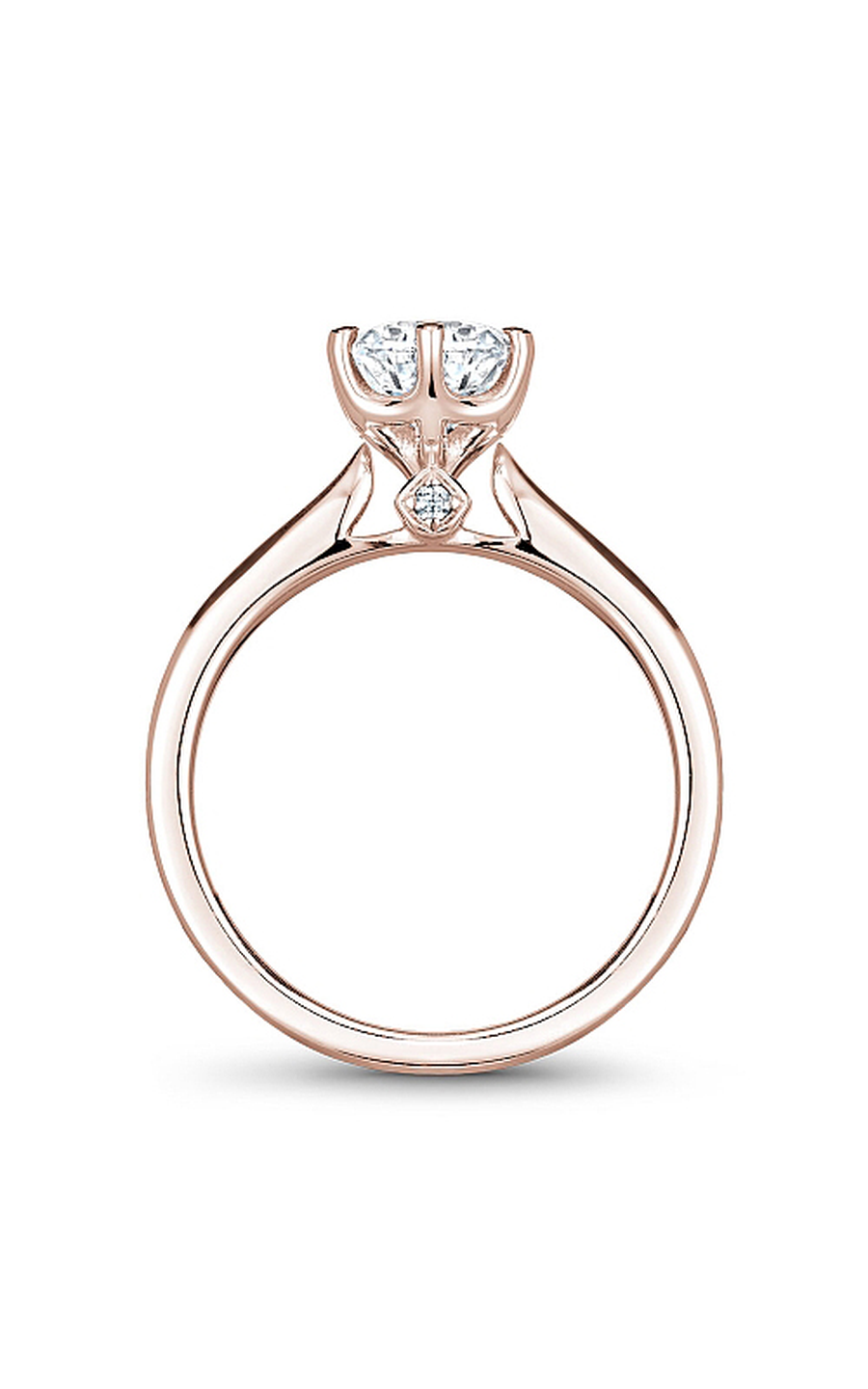 Noam Carver Solitaire Engagement Ring B143-17RA