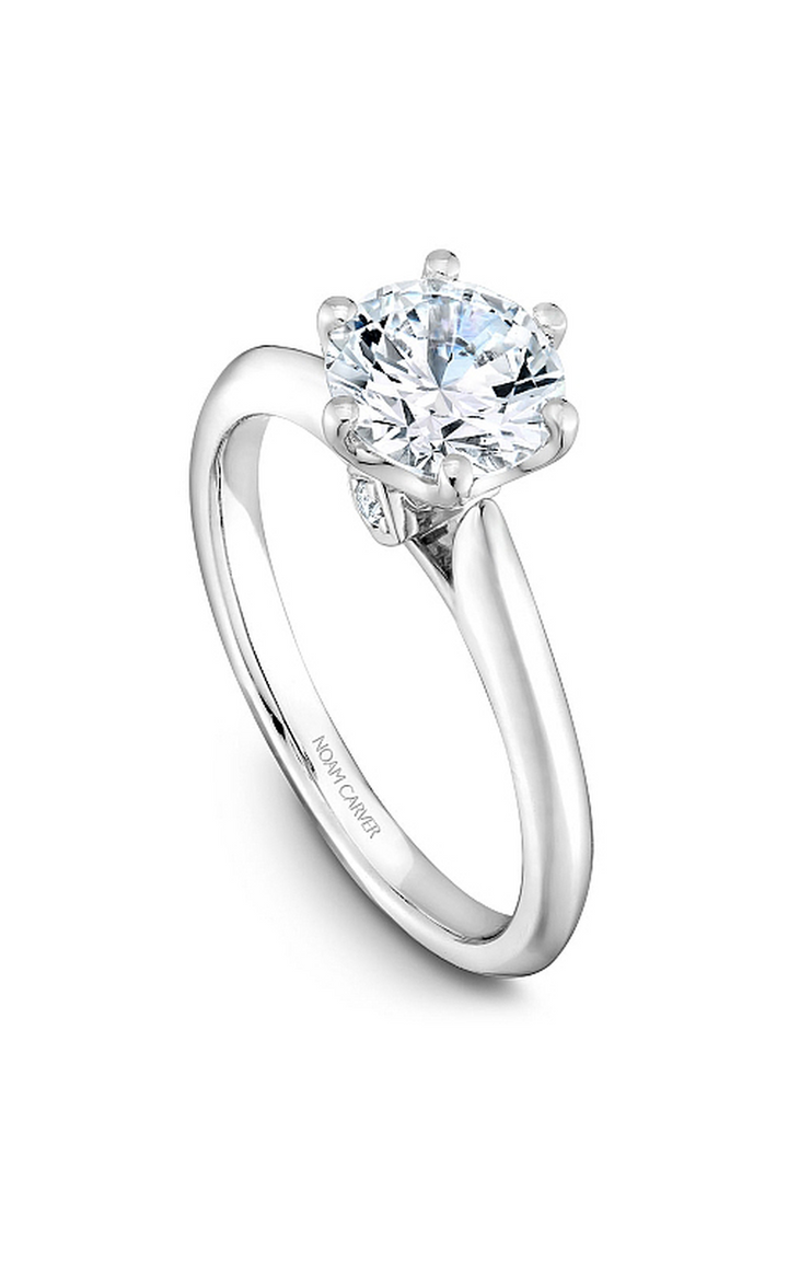 Noam Carver Solitaire Engagement Ring B143-17A