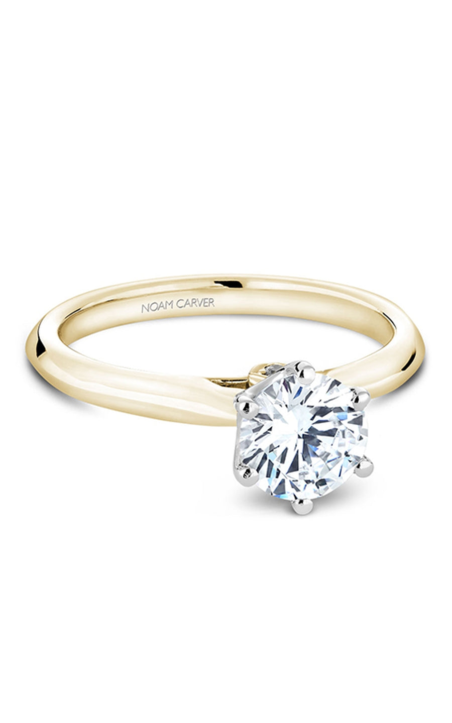 Noam Carver Solitaire Engagement Ring B143-17YA