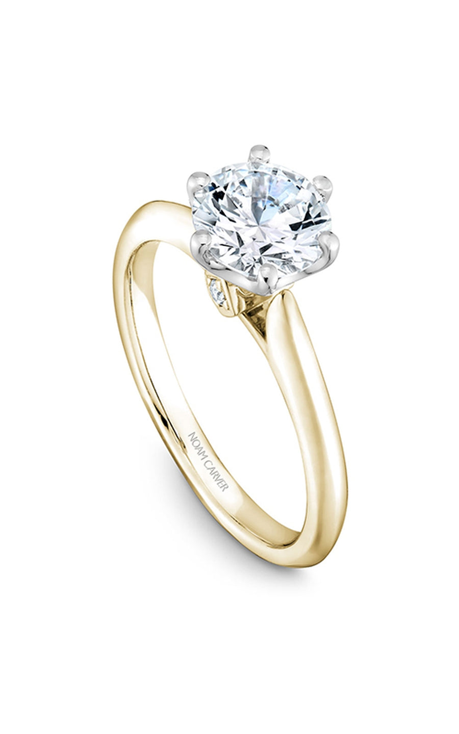 Noam Carver Solitaire Engagement Ring B143-17YA