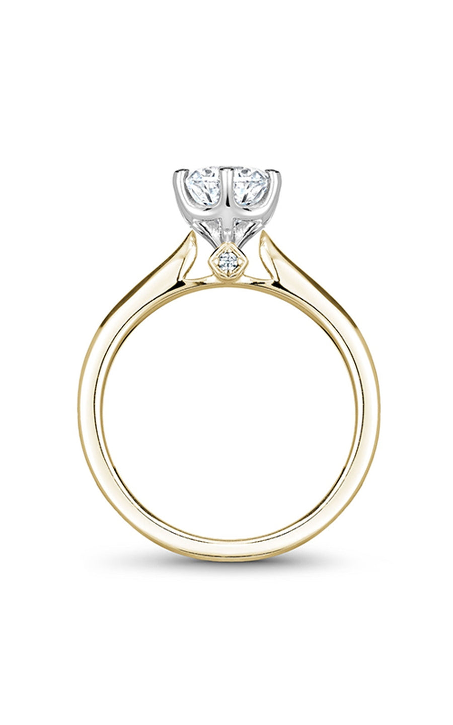 Noam Carver Solitaire Engagement Ring B143-17YA