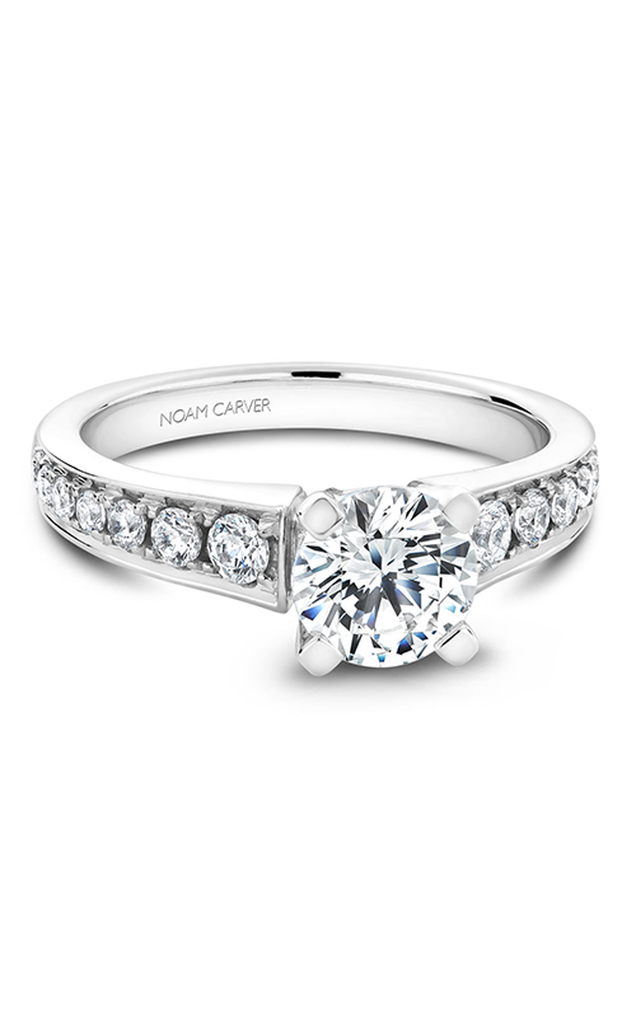 Noam Carver Solitaire Engagement Ring B006-02A