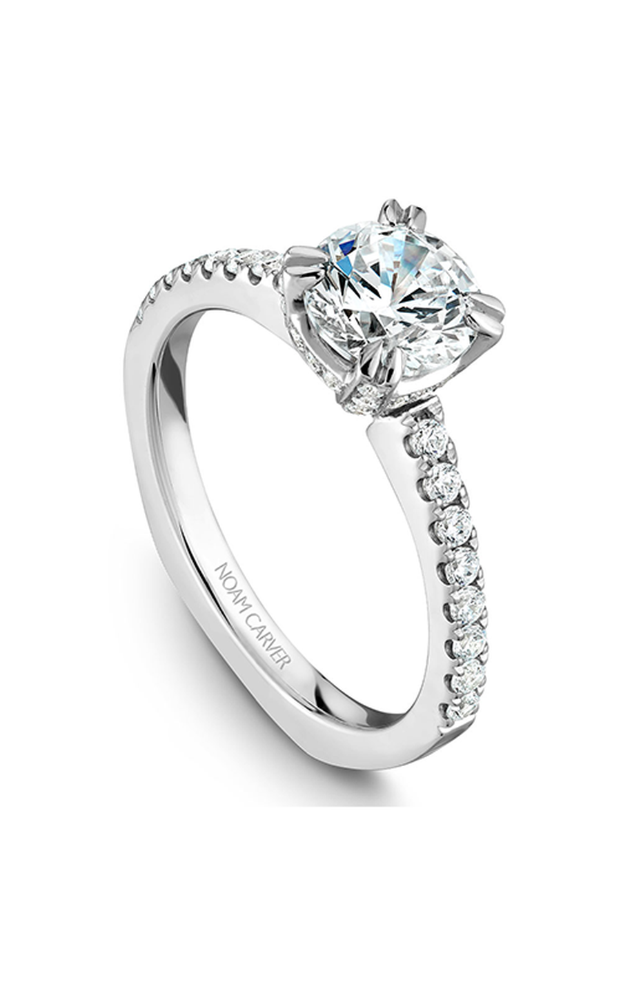 Noam Carver Solitaire Engagement Ring B009-01A