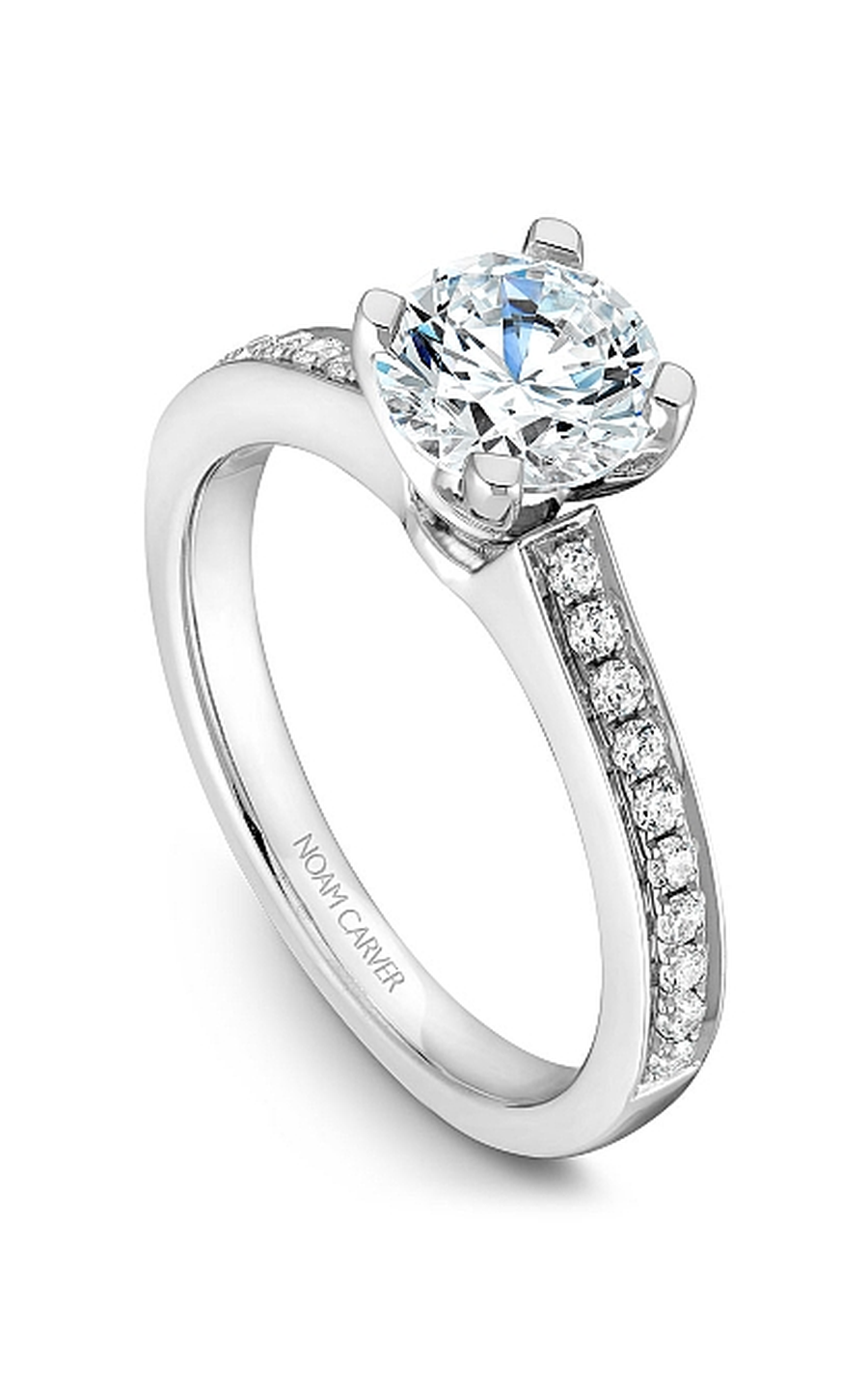 Noam Carver Solitaire Engagement Ring B039-01A