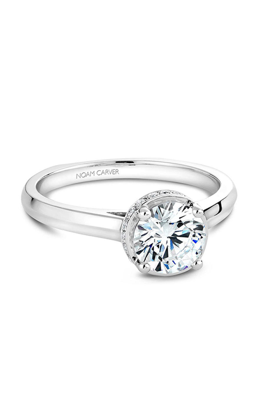 Noam Carver Solitaire Engagement Ring B040-01A