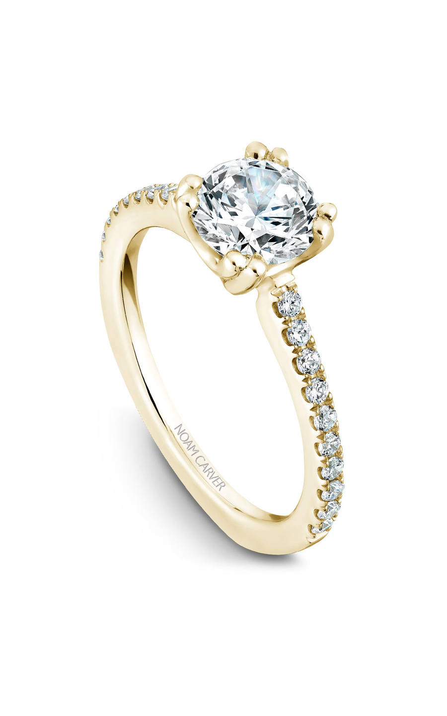 Noam Carver Solitaire Engagement Ring B001-01YA