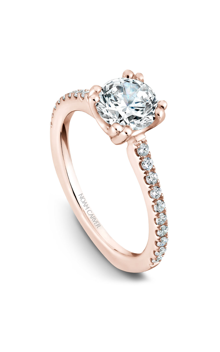 Noam Carver Solitaire Engagement Ring B001-01RA