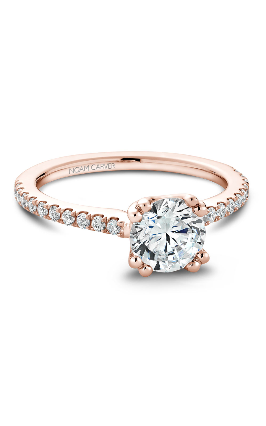 Noam Carver Solitaire Engagement Ring B001-01RA