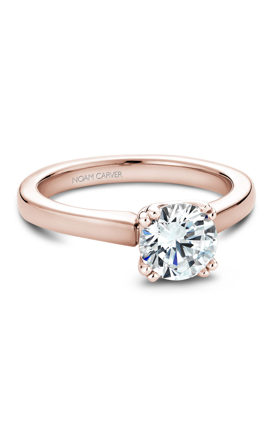 Noam Carver Solitaire Engagement Ring B001-02RA