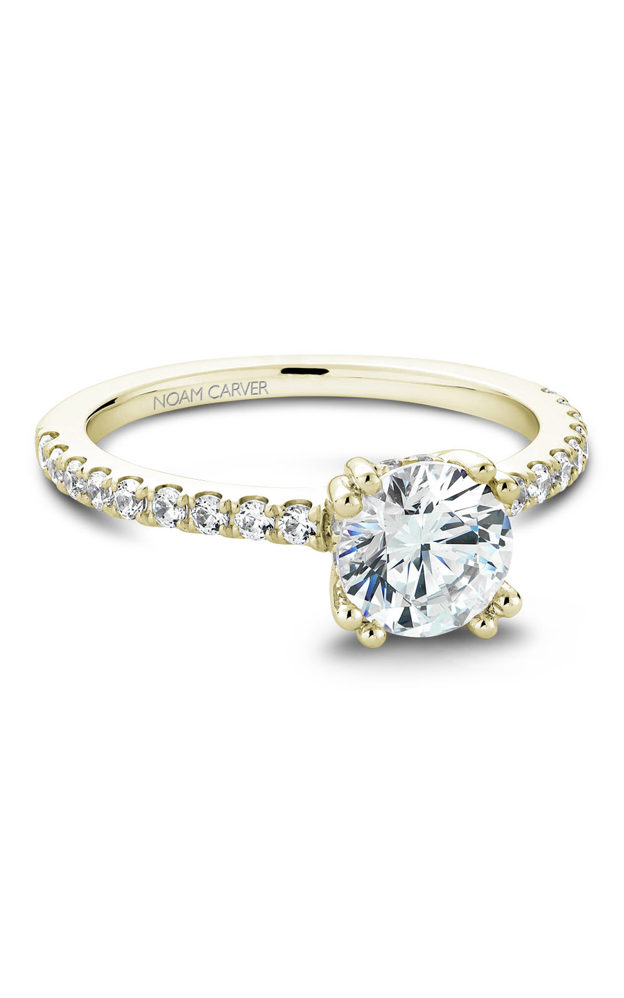 Noam Carver Solitaire Engagement Ring B004-01YA