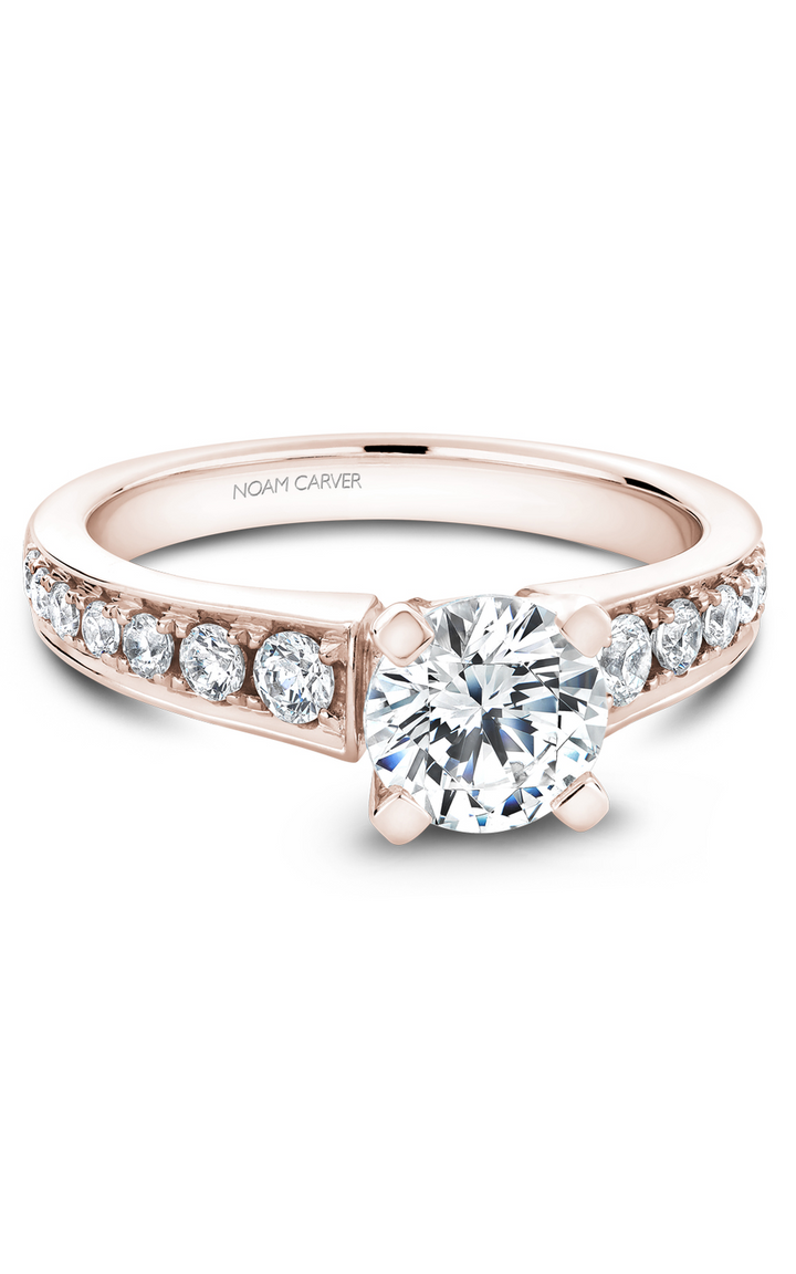 Noam Carver Solitaire Engagement Ring B006-02RA