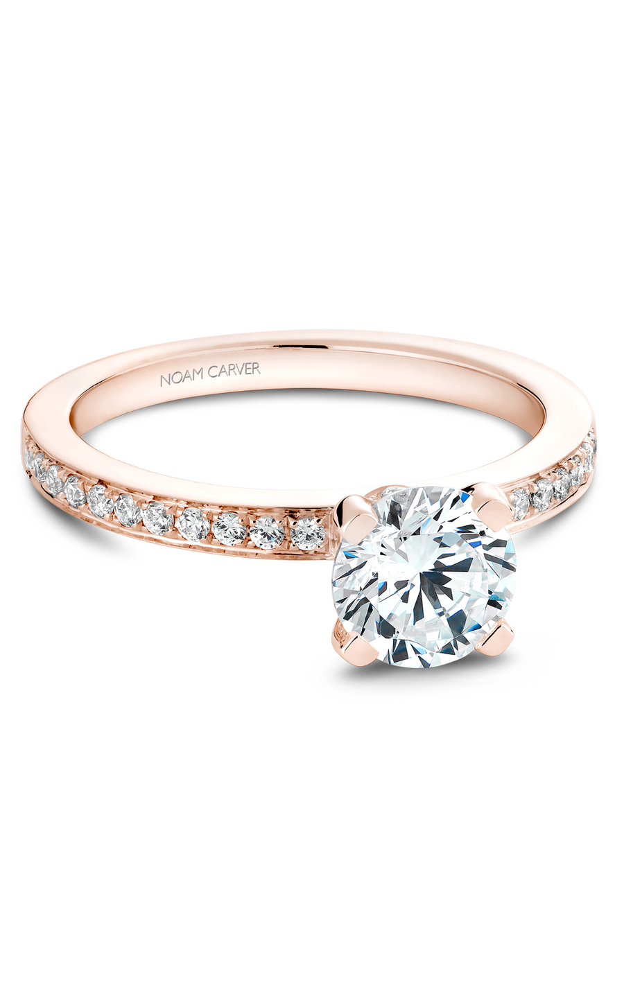 Noam Carver Solitaire Engagement Ring B012-01RA