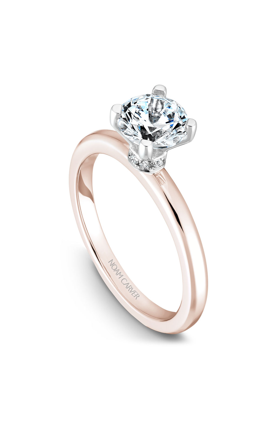 Noam Carver Solitaire Engagement Ring B012-02RWA