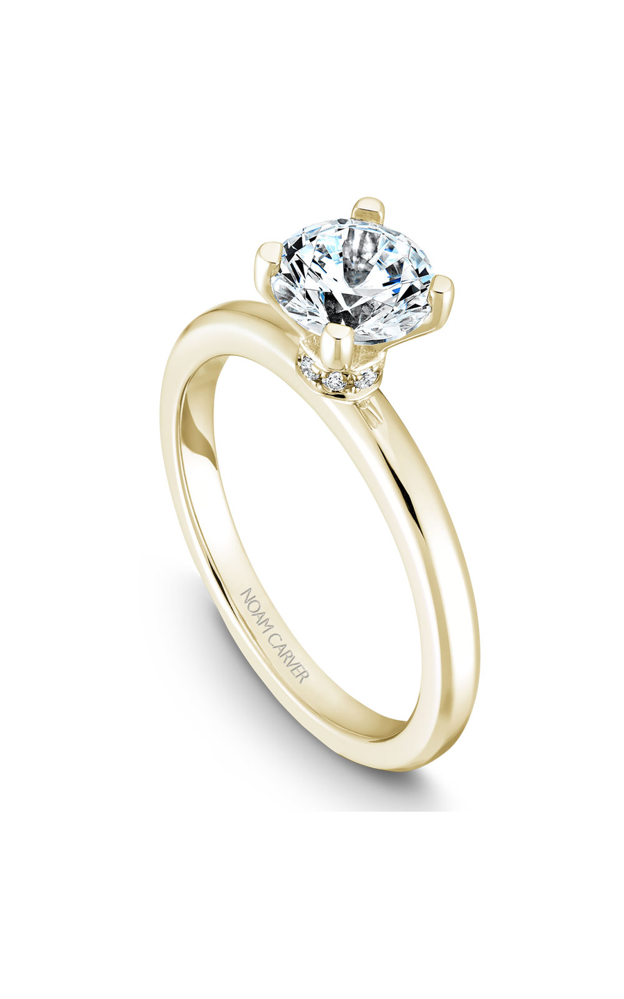 Noam Carver Solitaire Engagement Ring B012-02YA