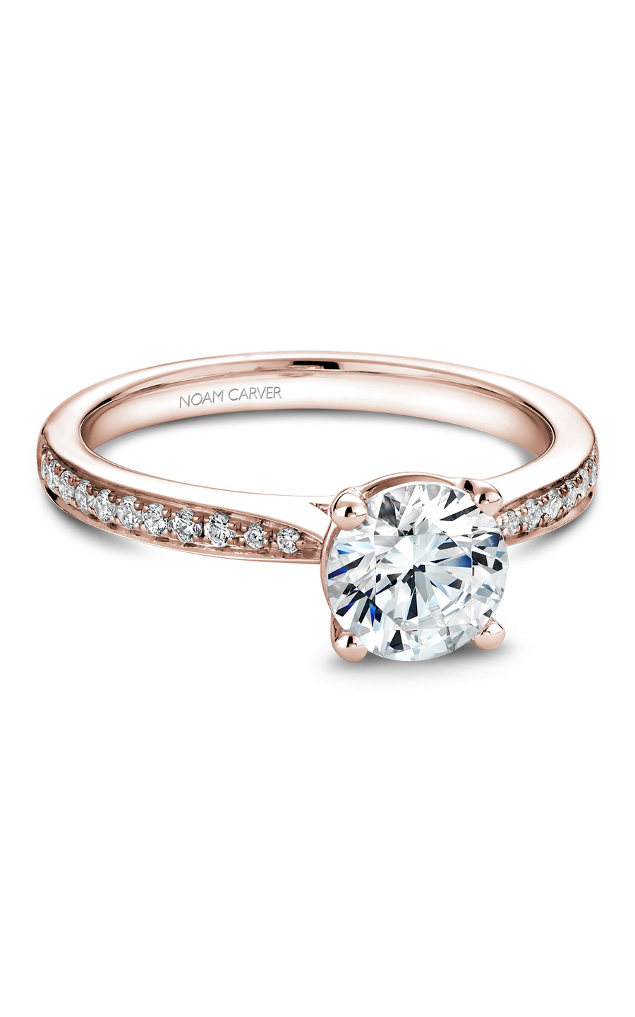 Noam Carver Solitaire Engagement Ring B018-02RA