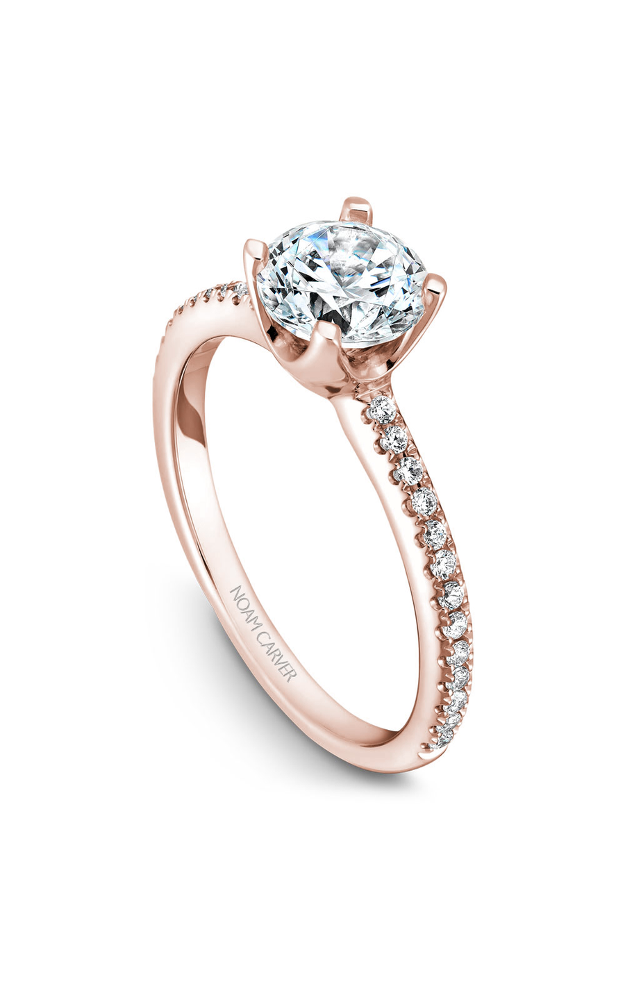 Noam Carver Solitaire Engagement Ring B027-02RA