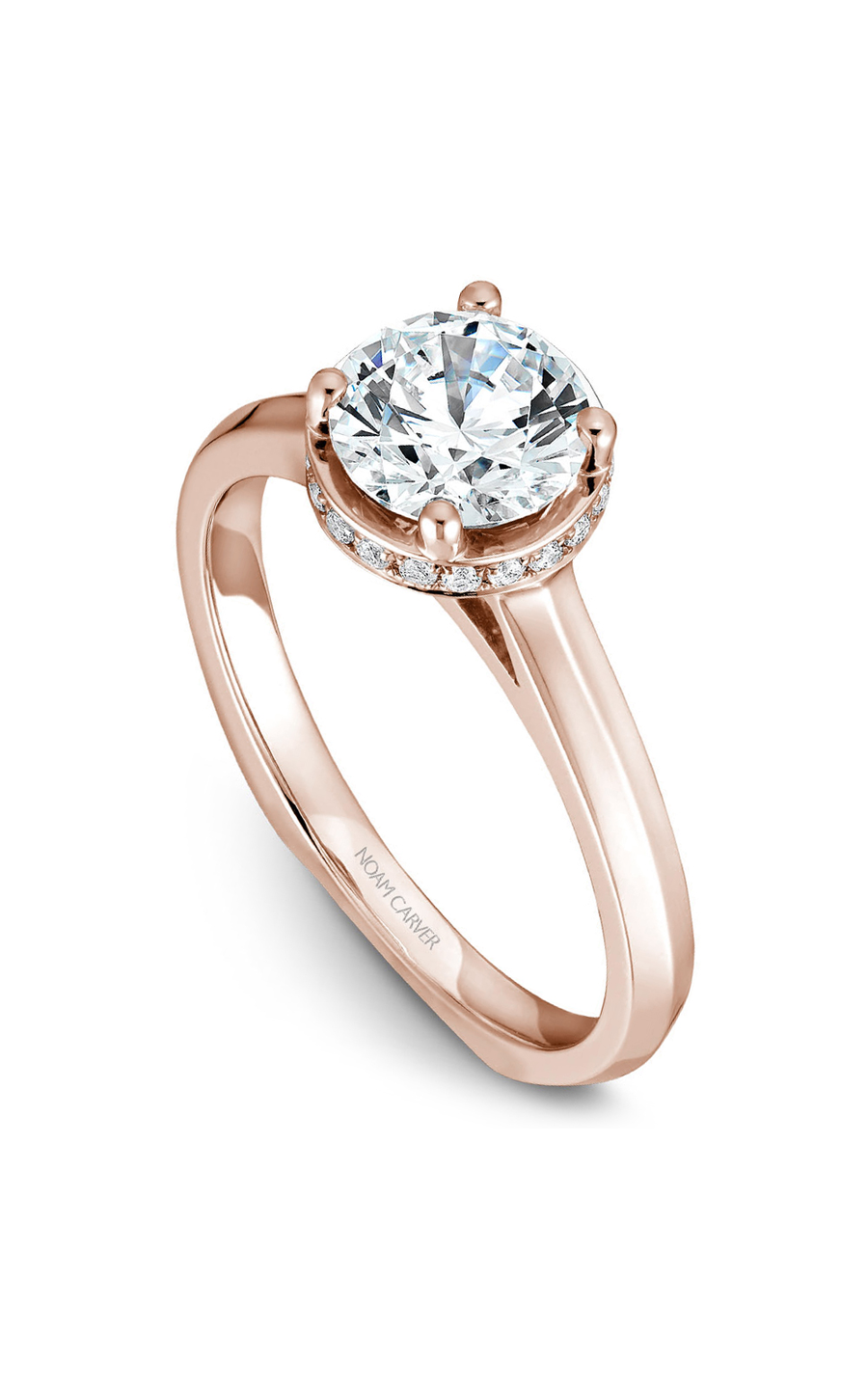 Noam Carver Solitaire Engagement Ring B040-01RA