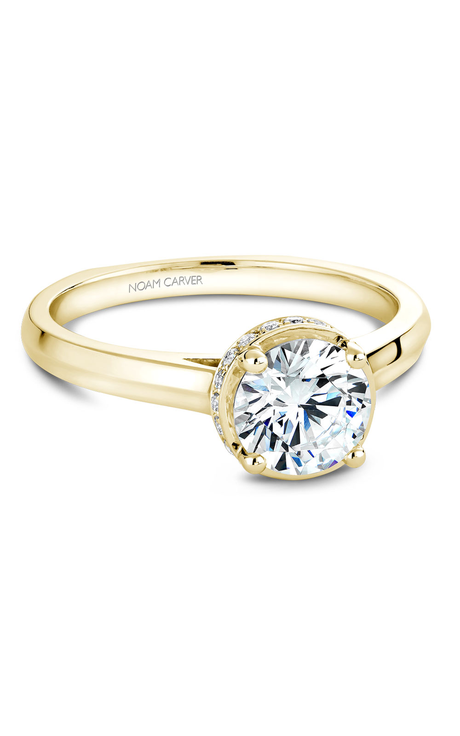 Noam Carver Solitaire Engagement Ring B040-01YA