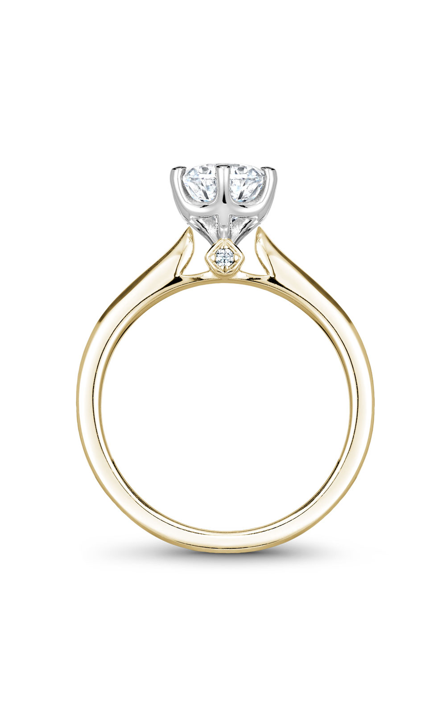 Noam Carver Solitaire Engagement Ring B143-17YWA