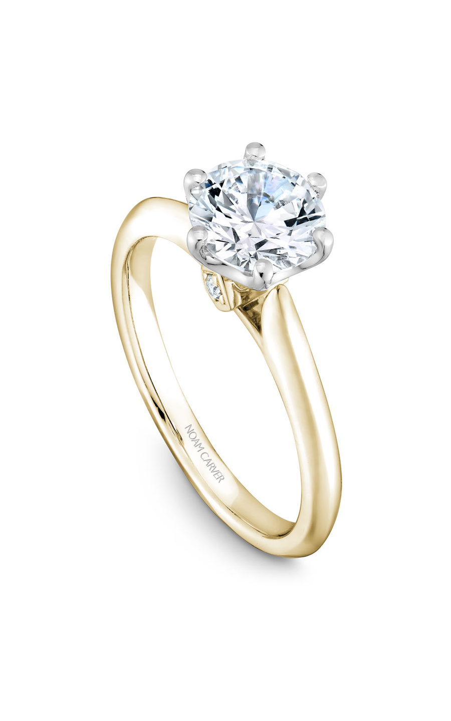 Noam Carver Solitaire Engagement Ring B143-17YWA