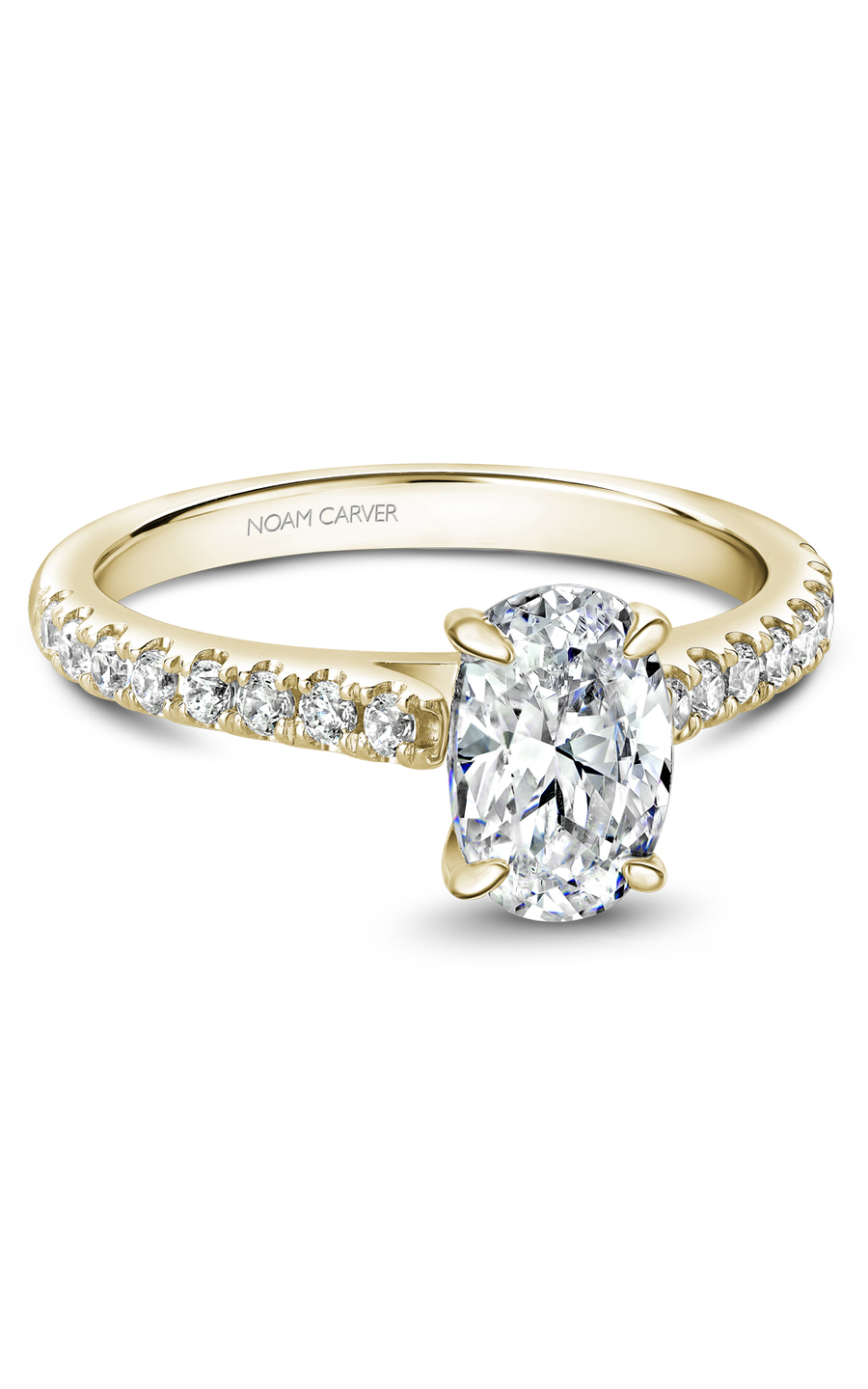 Noam Carver Solitaire Engagement Ring B238-02YA