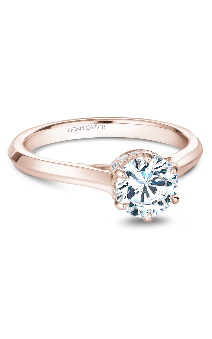 Noam Carver Solitaire Engagement Ring B242-01RA